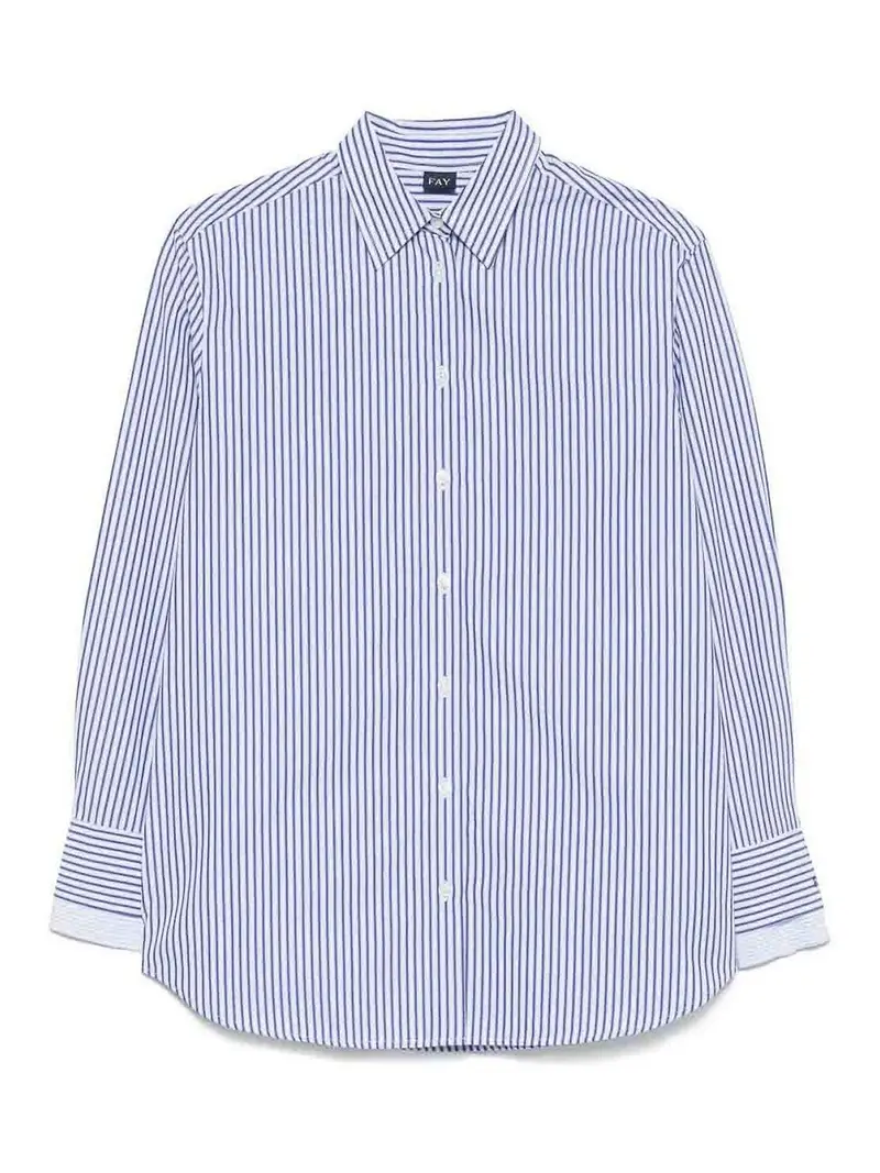 Camicia a strisce Bianco