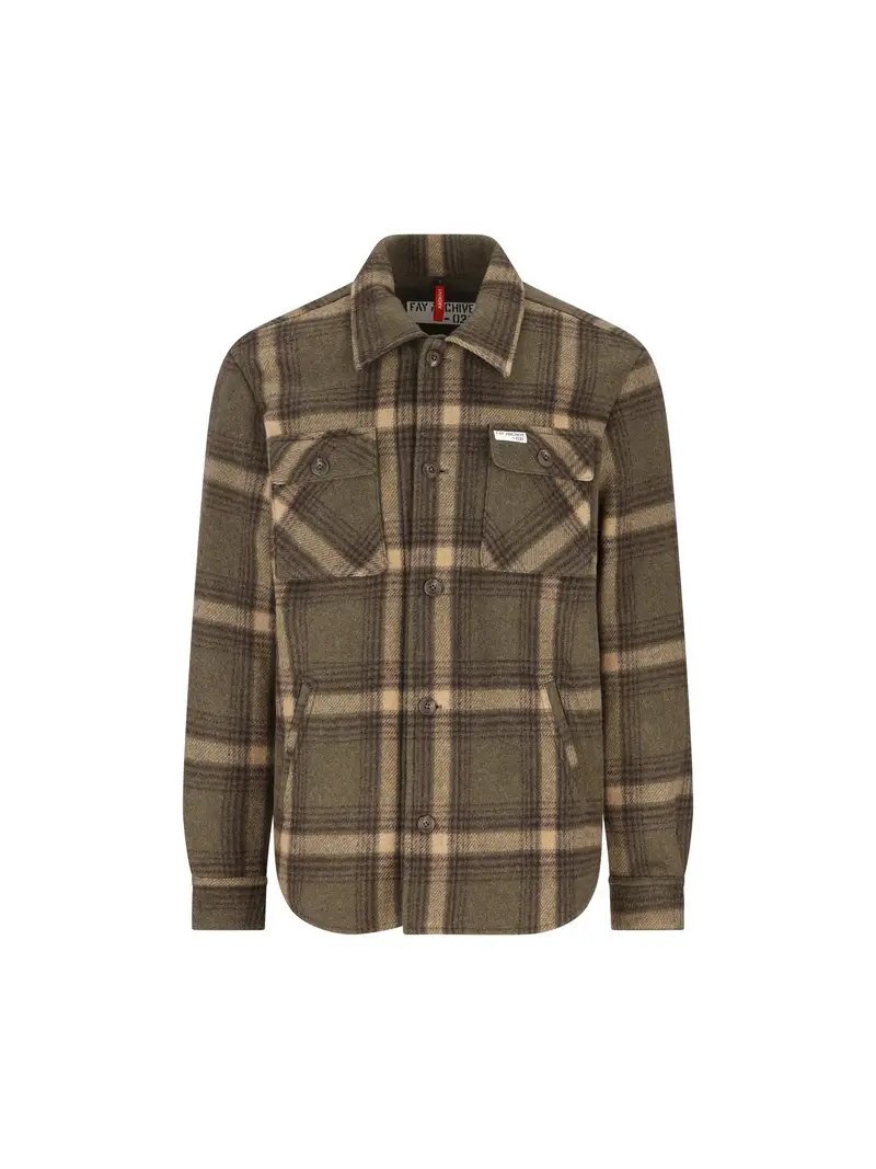 Camicia In Lana VERDE