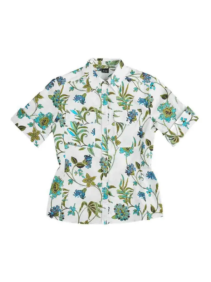 Camicia Regular Fit Bianco