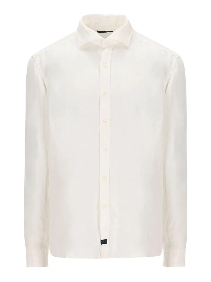 Camicia Uomo Bianca Bianco