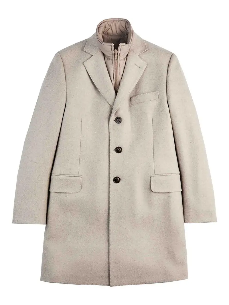Cappotto Doppiopetto Grigio