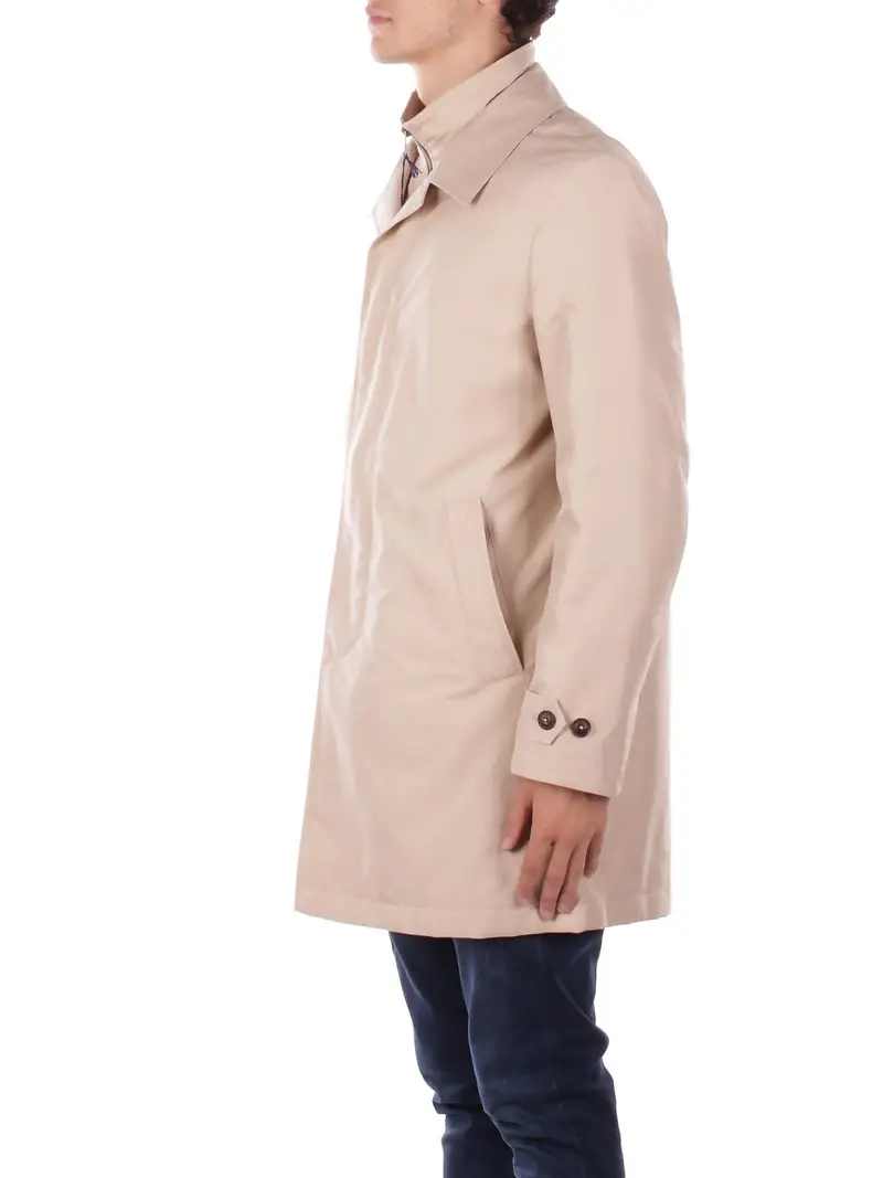 Cappotto Uomo FAY Sabbia Easy moning db front miniatura 2