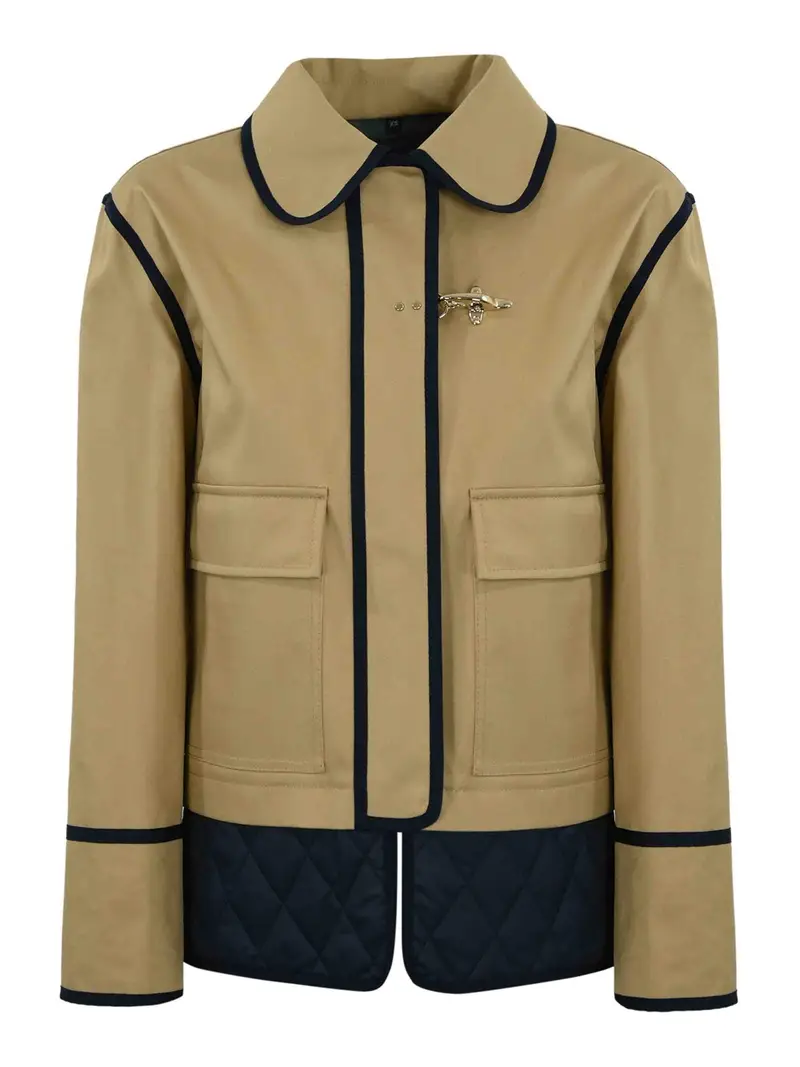 Gabardine di Gabardine Paint con gancio Beige