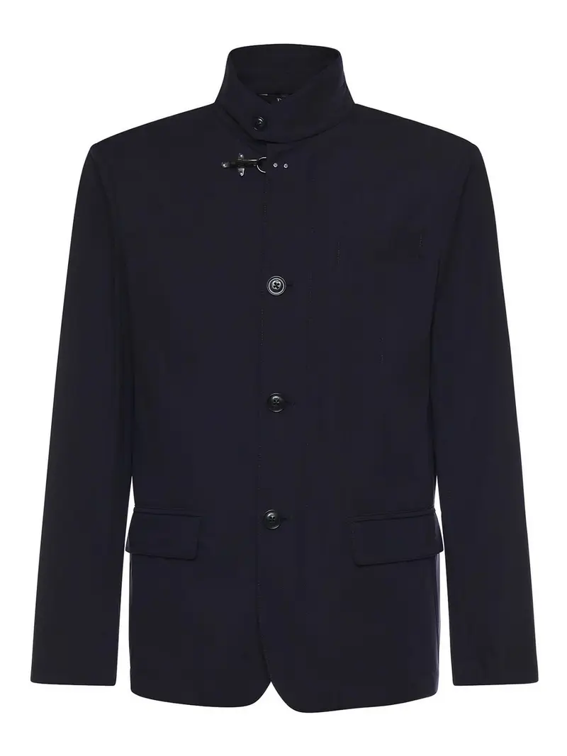 Giacca da viaggio in nylon Blu