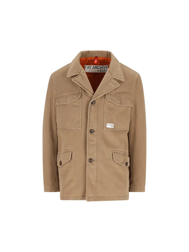 Giacca In Cotone BEIGE