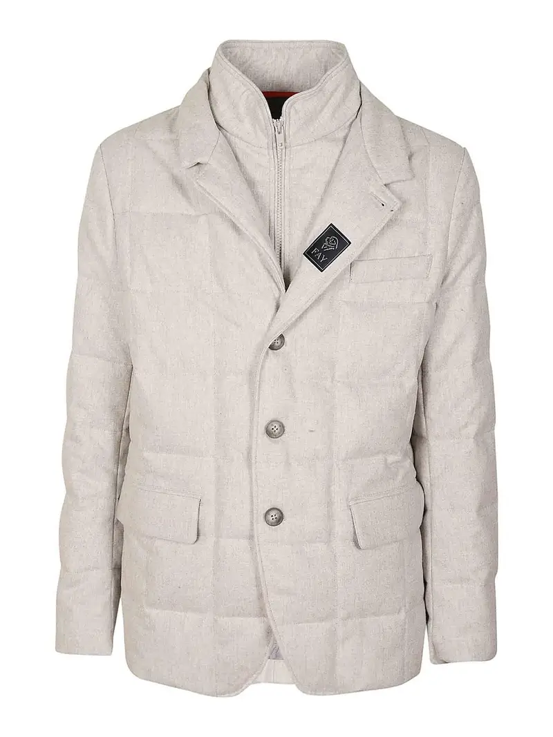 Giacca in lana Grigio