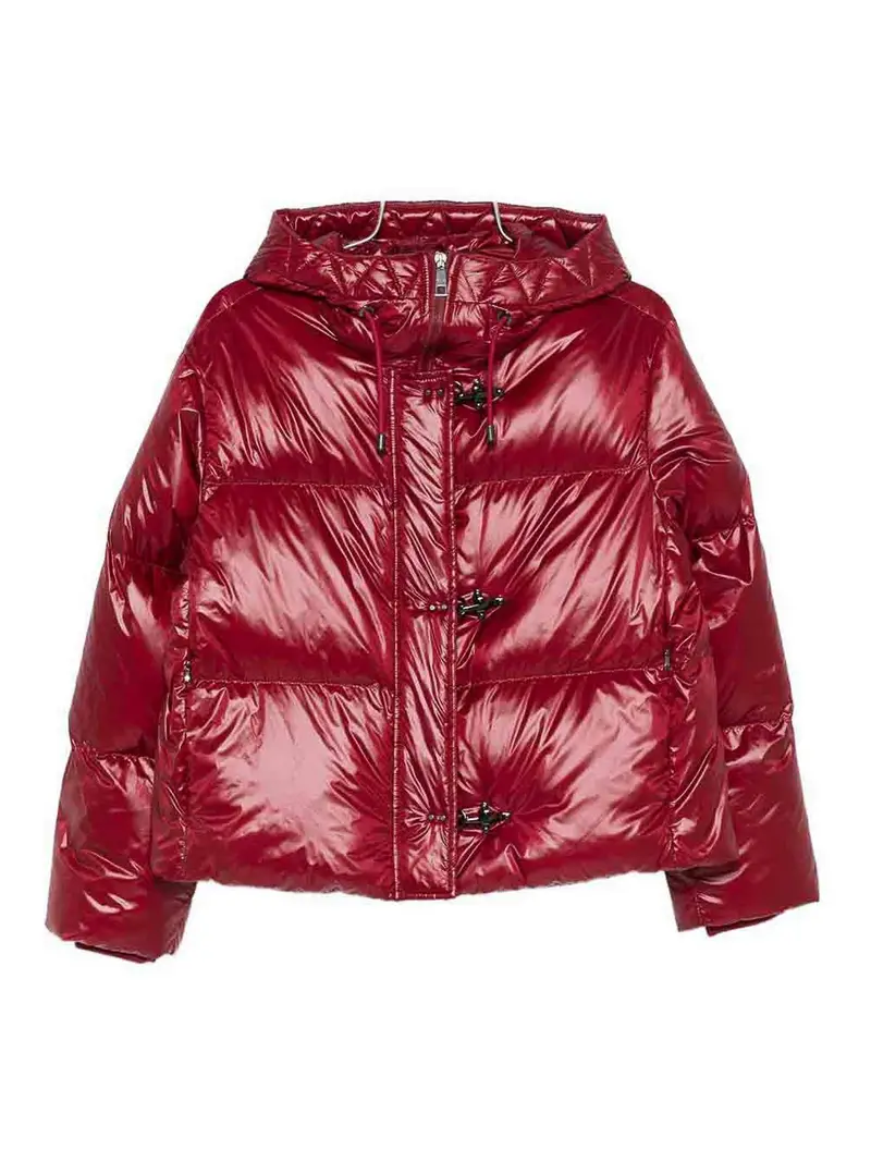 Giacca puffer Rosso