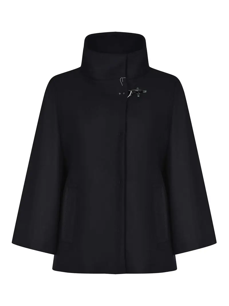 Giacca Realizzata In Misto Lana Blu