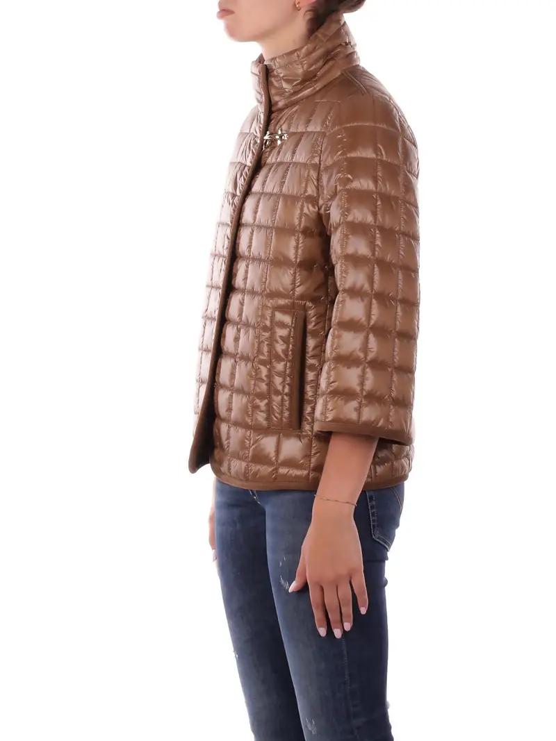 Giubbotto Donna FAY Cammello Cappa trapunta sdw gancio miniatura 2