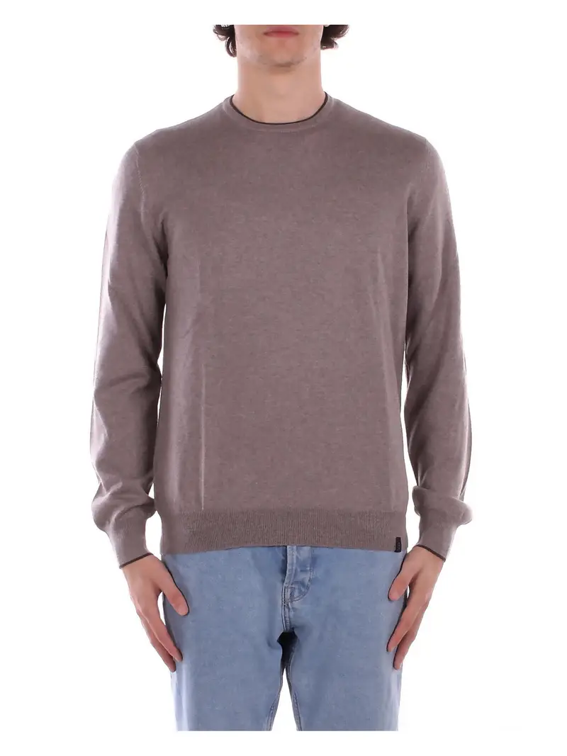 Maglia Uomo FAY Sasso Maglia giro profili +toppe