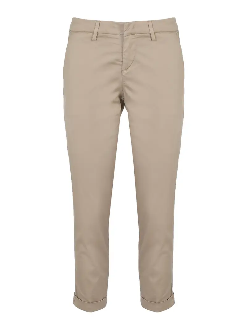 Pantalone chino in cotone Beige