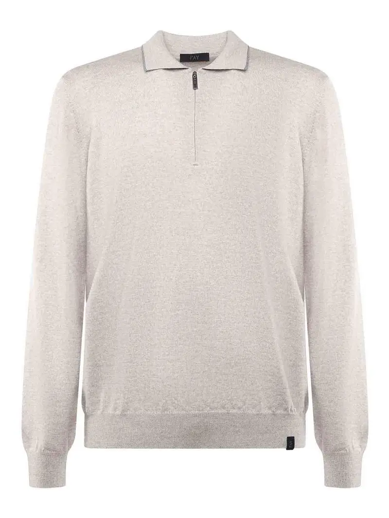 FAY Polo Grigio 4000215