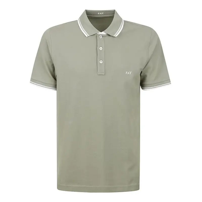 FAY Polo Uomo Verde 2489250
