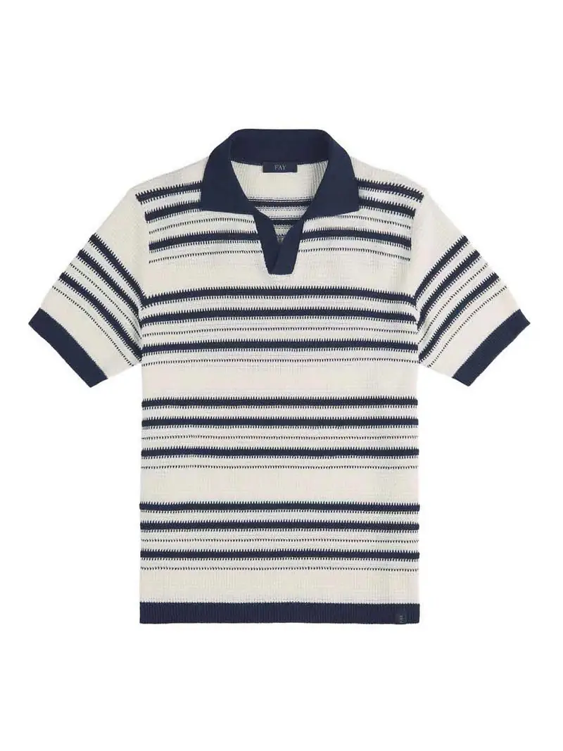 FAY Polo Bianco 4308975