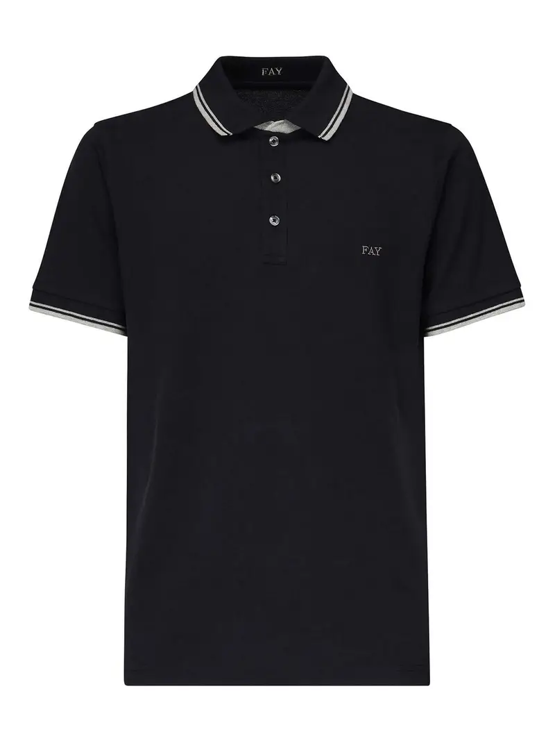 FAY Polo Nero 4107981