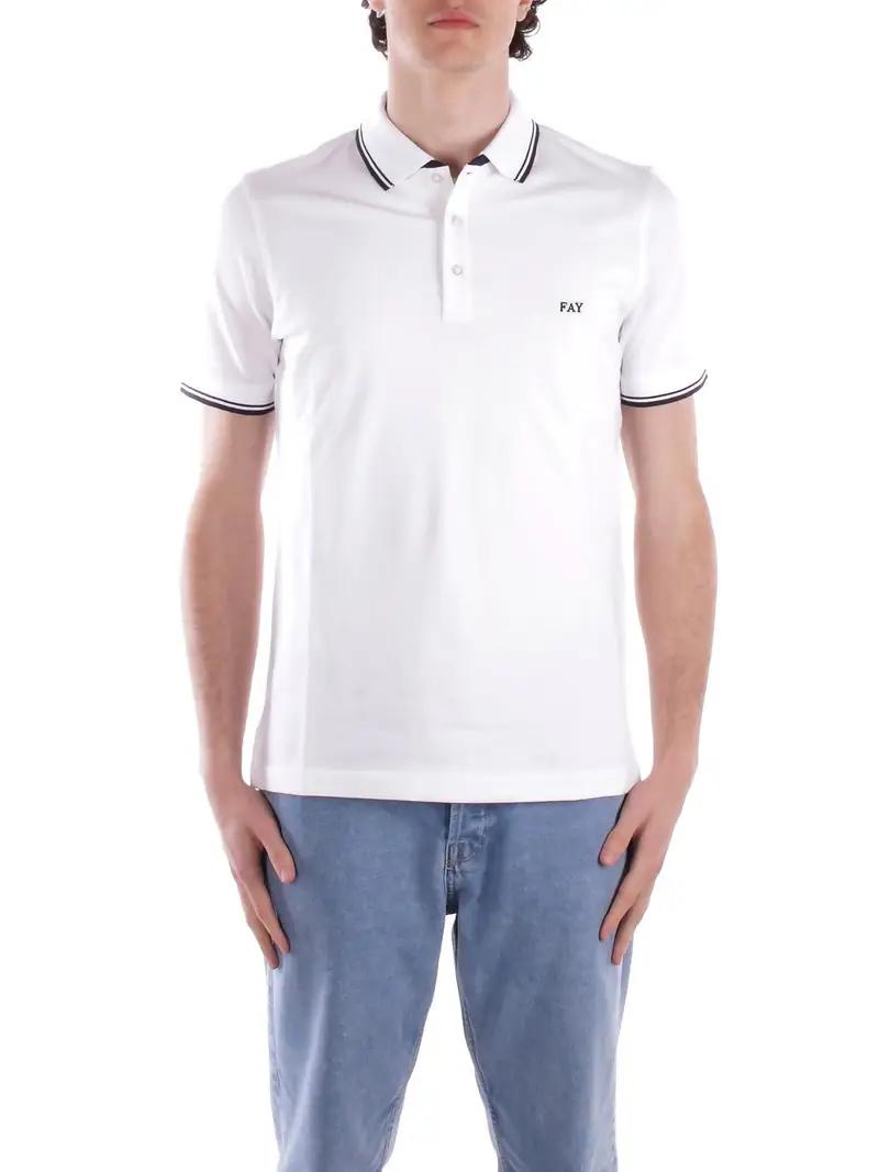 FAY Polo Uomo Bianco 2953269