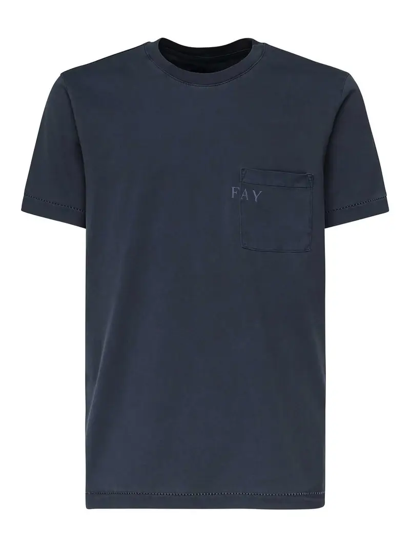 FAY T-shirt Blu 3274532