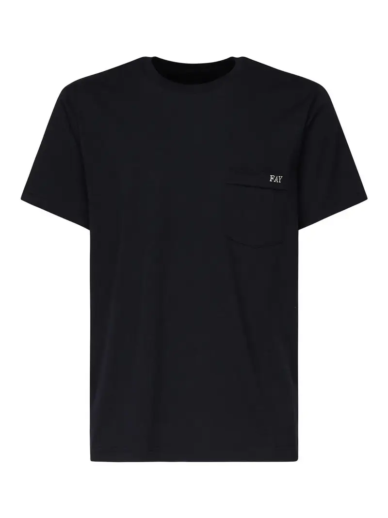 FAY T-shirt Nero 3400177