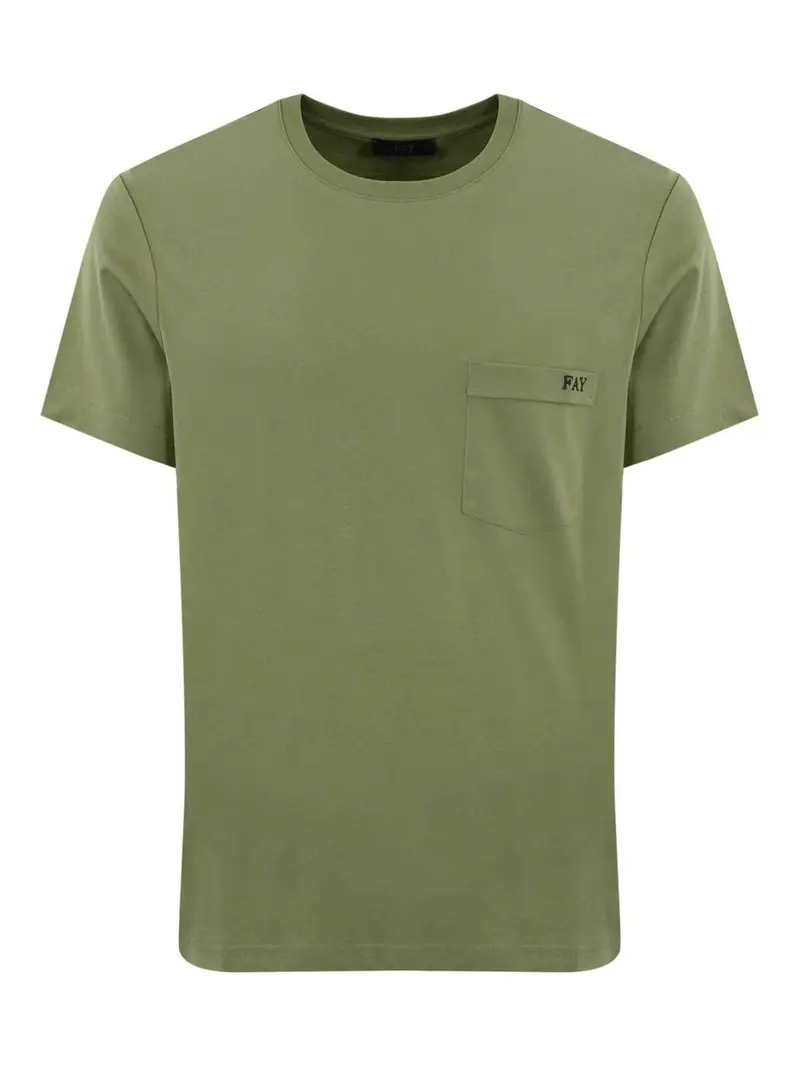 FAY T-shirt Verde 3358124