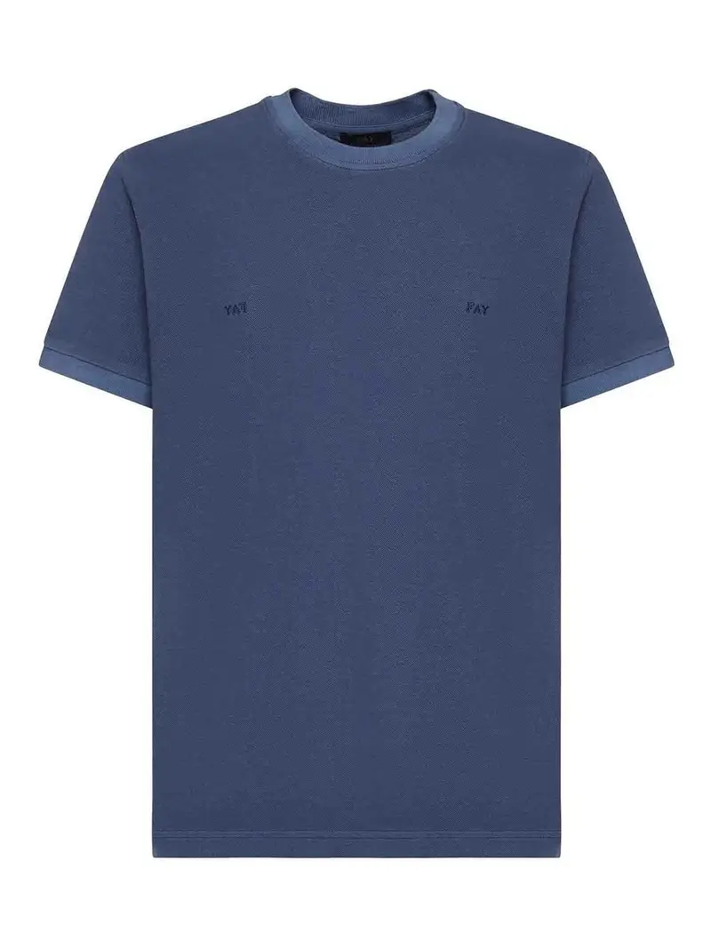 T-shirt in cotone Blu