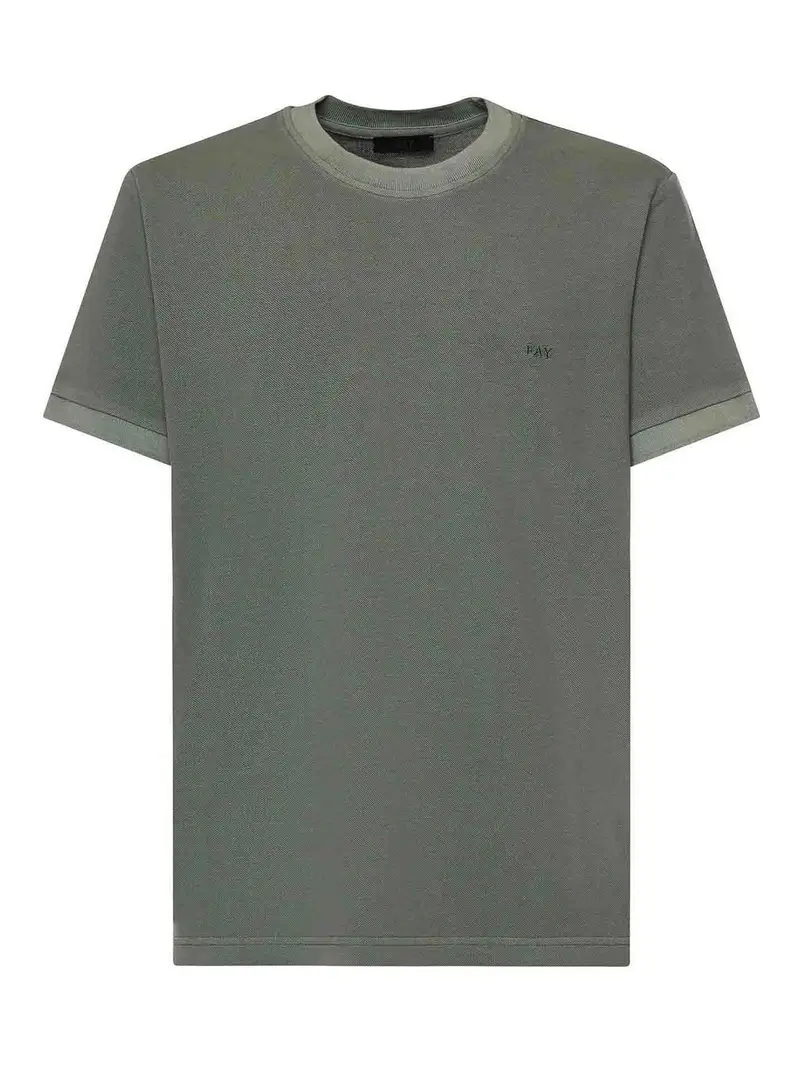 T-shirt in cotone Verde