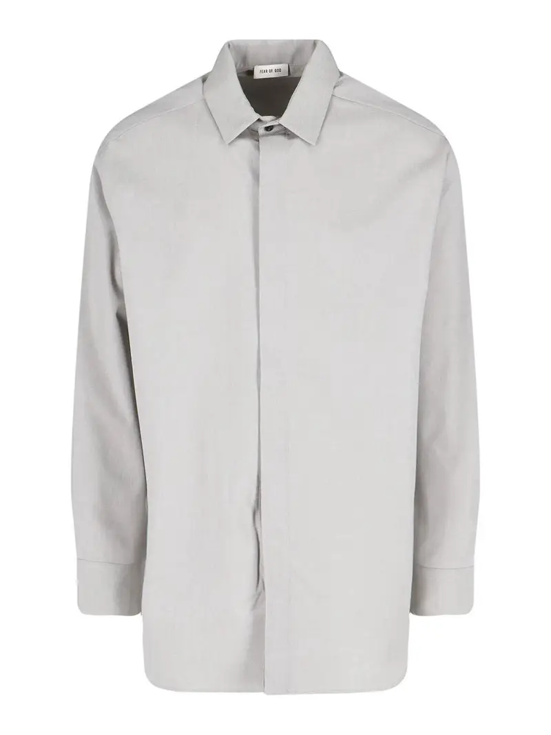 Camicia Classica Grigio