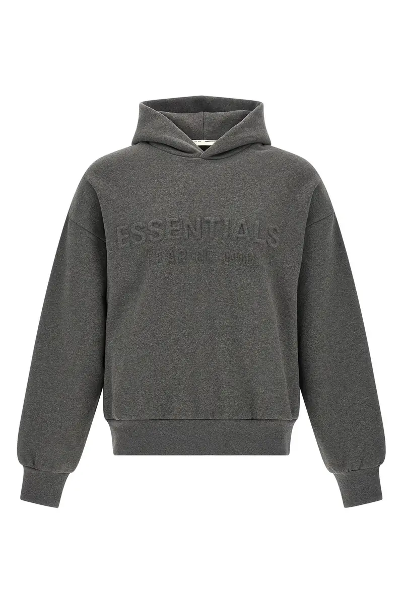 Felpa Con Cappuccio Classic Grigio