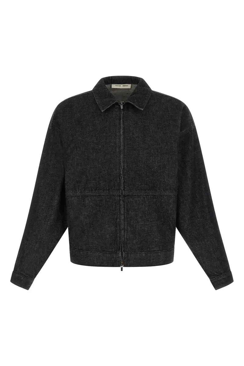 Giacca Denim Work Nero