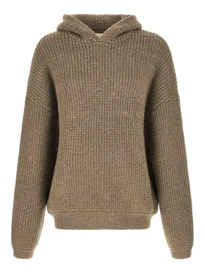 Felpa con cappuccio anni 90 Grigio