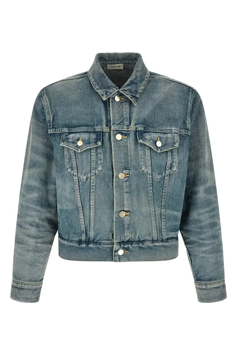 Giacca Classic Trucker Azzurro