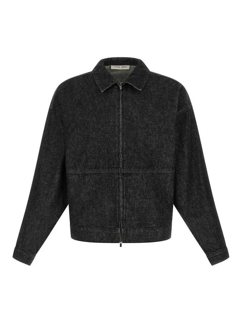 Giacca in denim Nero