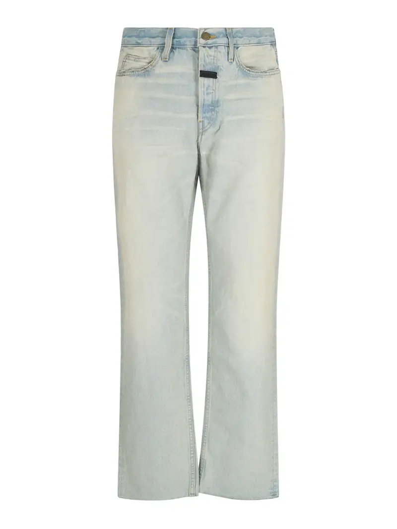Jeans Gamba Dritta Blu