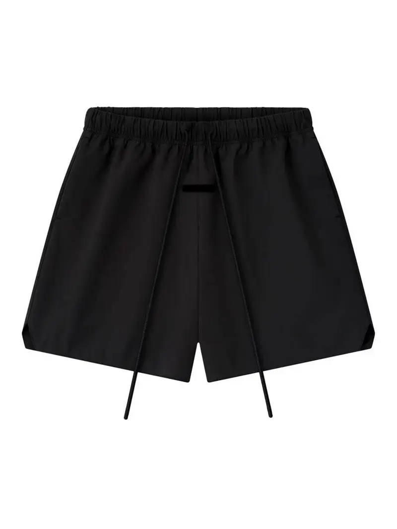 Pantaloncini classici in nylon tecnico Nero