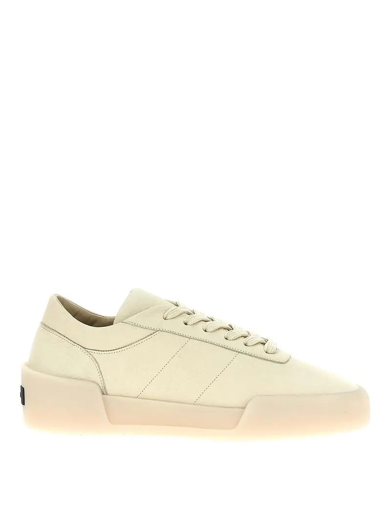 Sneaker basse aerobiche Beige