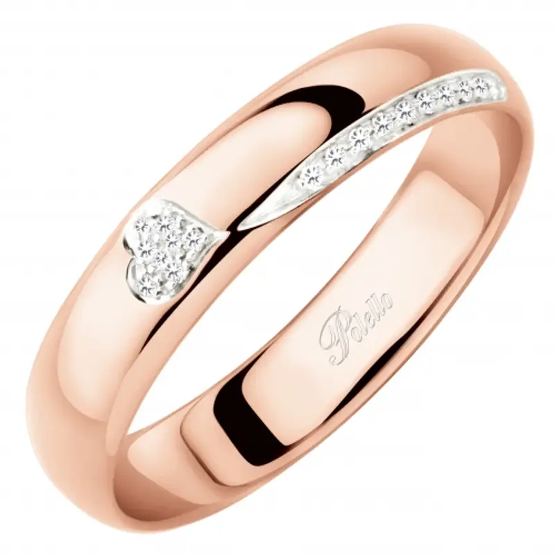 Fede Nuziale Polello Collezione Cometa d'Amore 3175DBR