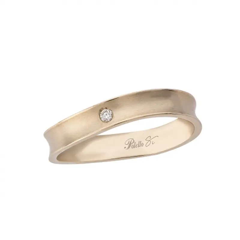 Fede Nuziale Polello Collezione Una Scelta d'Amore 3307DCH