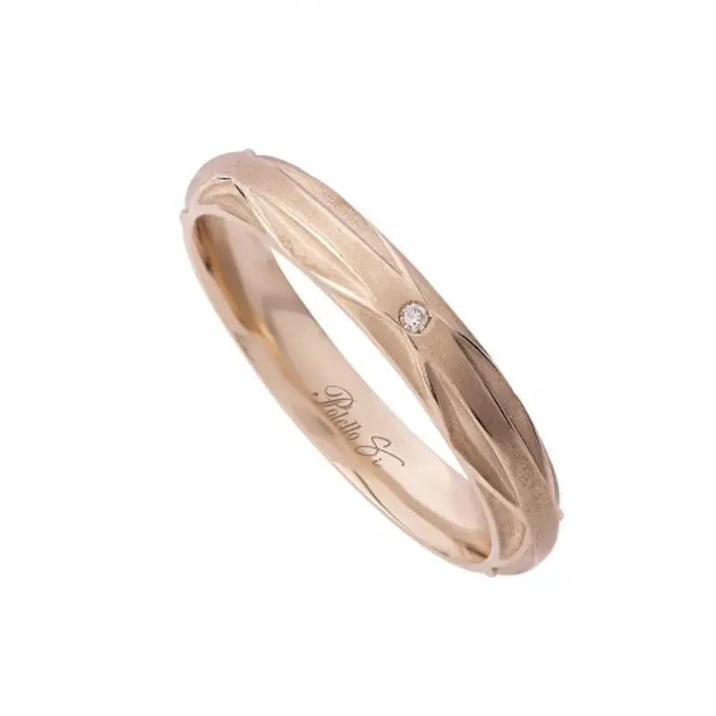 Fede Nuziale Polello Collezione Una Scelta d'Amore 3308DR