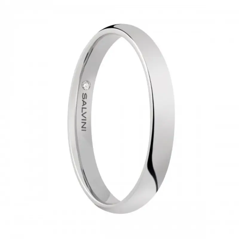 Fede nuziale Salvini Oro bianco Special Day 20062924