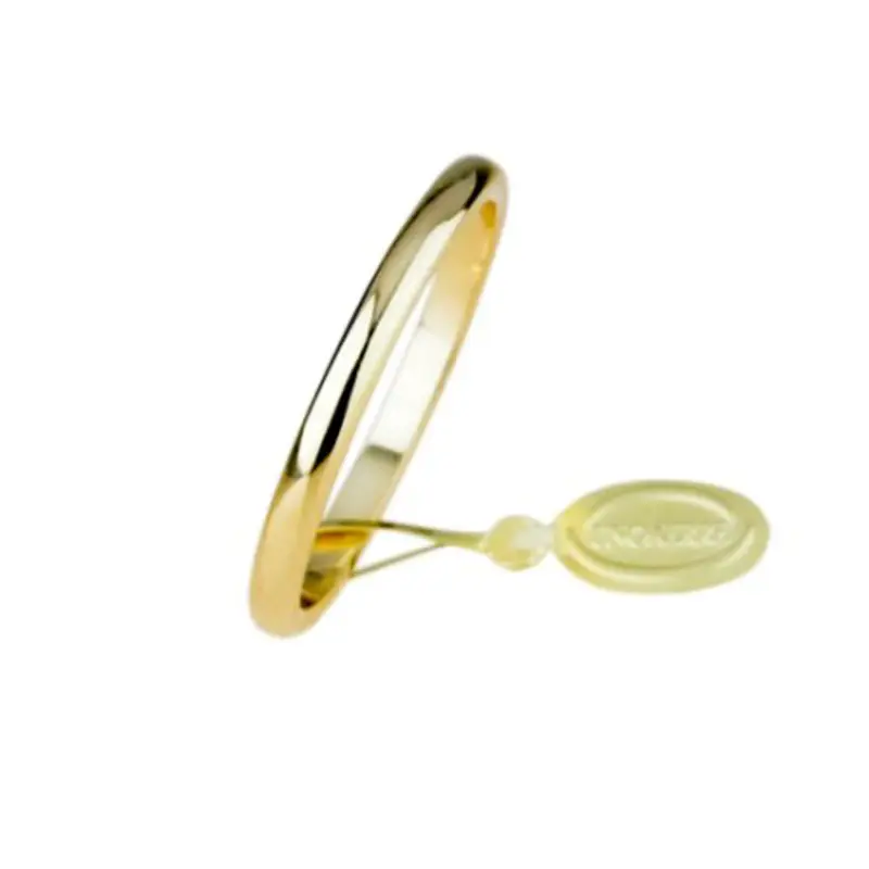 Fede Nuziale Unoaerre 3 Grammi Oro Giallo Fascia Stretta 30AFN1