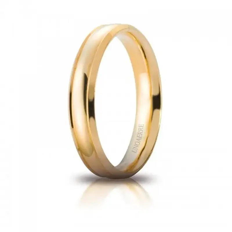 Fede Nuziale Unoaerre Orion Oro giallo Brillanti Promesse