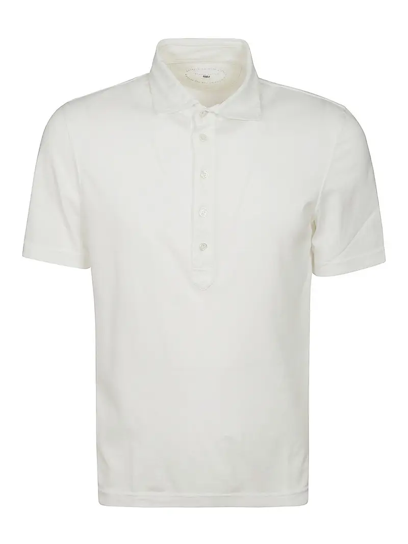 Maglia cinque ss giza polverosa Bianco