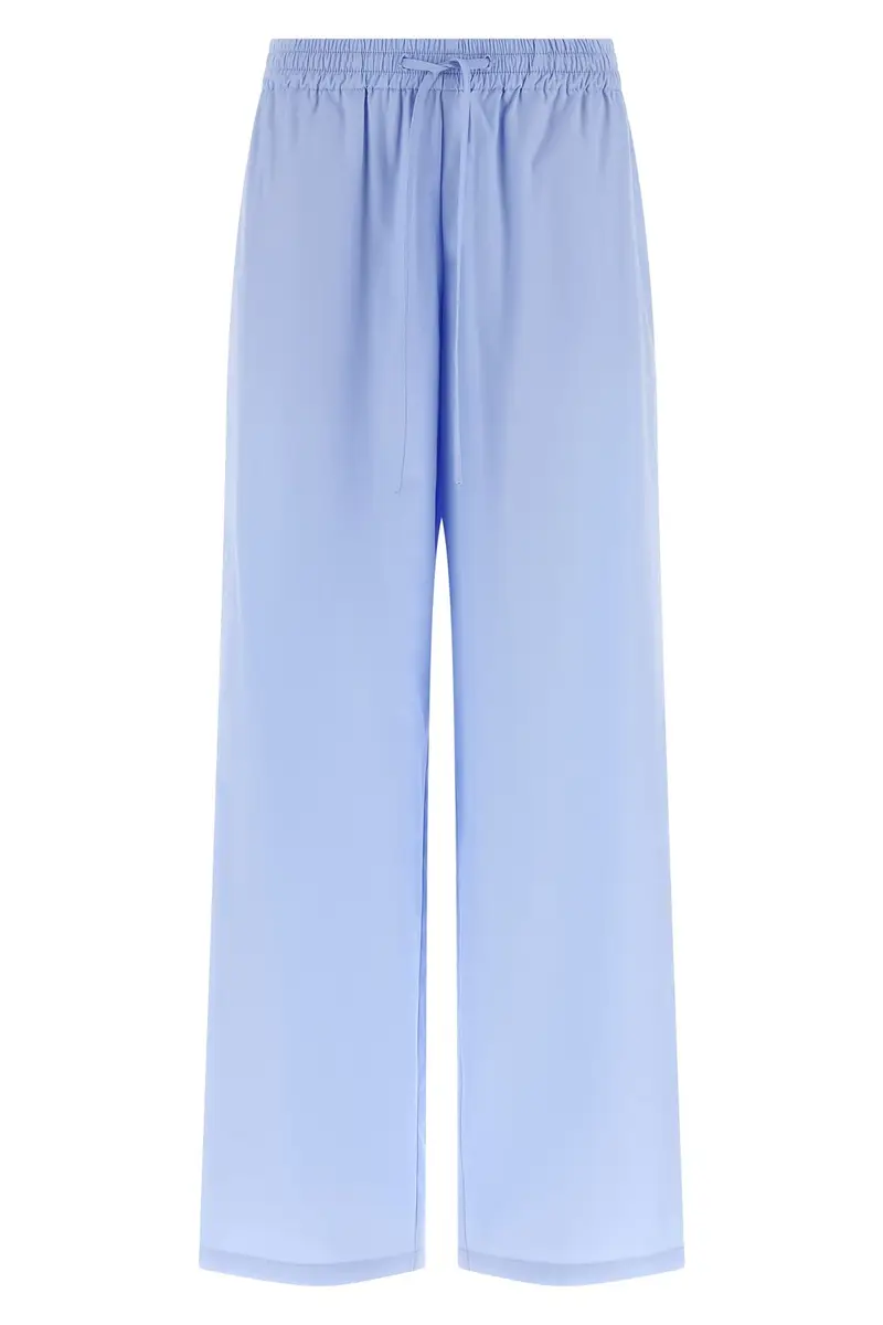 Pantalone Popeline Azzurro