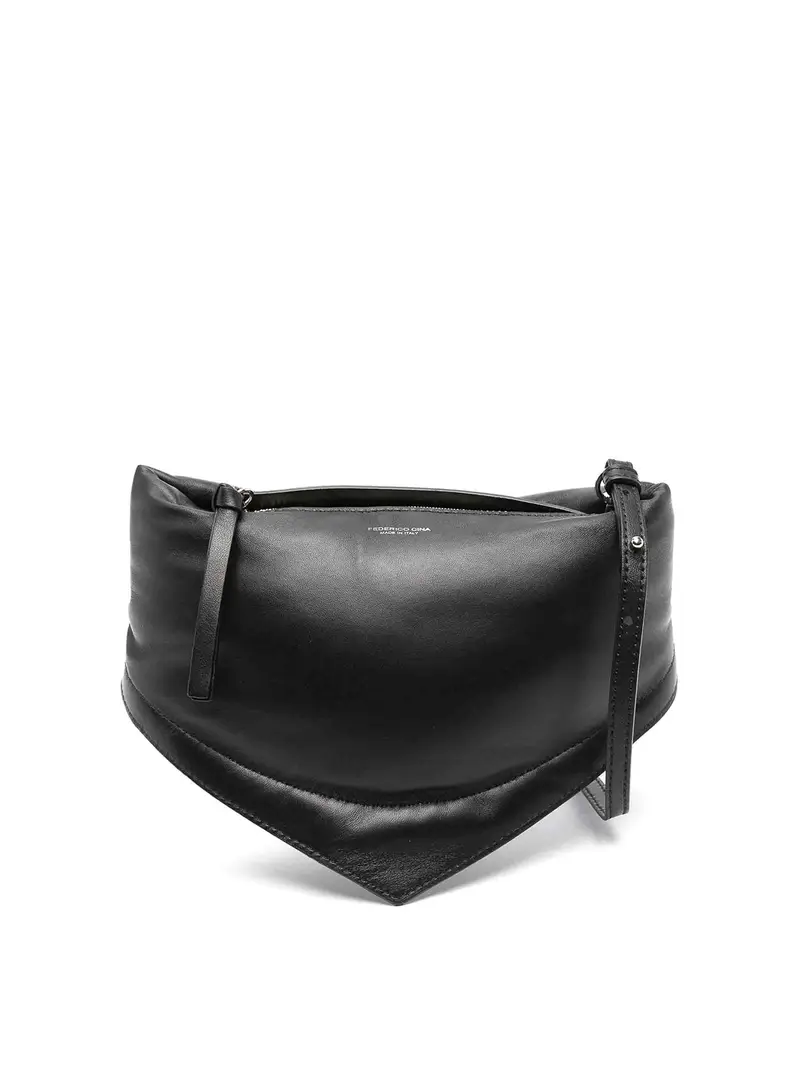 Borsa tote mini Tortellino Nero