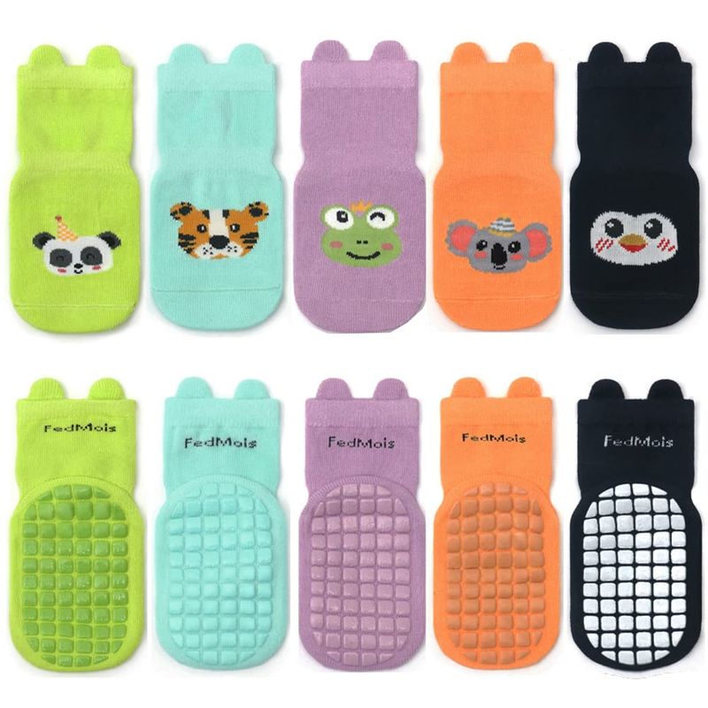 FEDMOIS Calzini Antiscivolo Bambini Panda