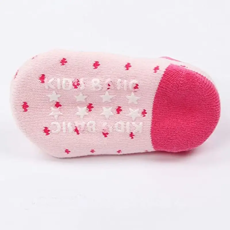 FedMois 6 Paia Calzini Antiscivolo in Cotone Invisibili Neonati Bambini, Pois, 1 miniatura 3