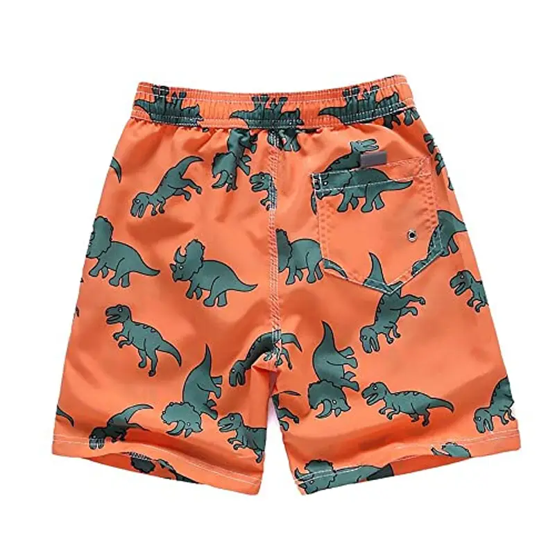 FedMois Pantaloncini da Spiaggia Bambino Ragazzo Costume da Bagno Asciugatura Rapida, Dinosauri, 13-14 Anni miniatura 2