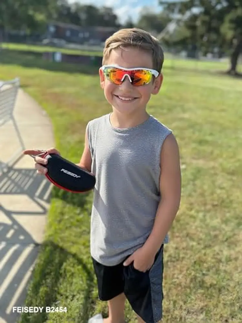 FEISEDY Occhiali da sole Bianco 1610336 miniatura 2