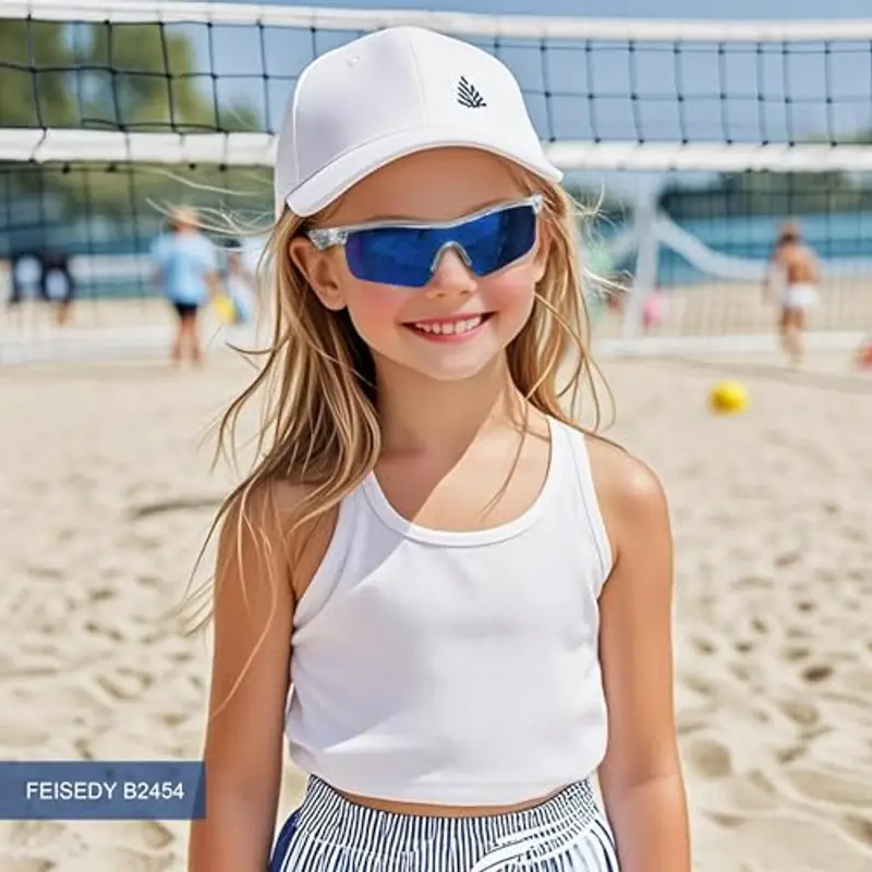 FEISEDY Occhiali da sole Grigio 1610332 miniatura 3