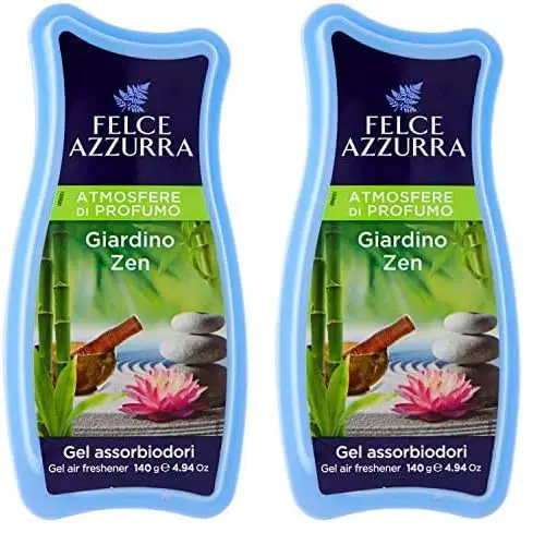 Felce Azzurra Aria di Casa Gel Ambiente Giardino Zen, 140g