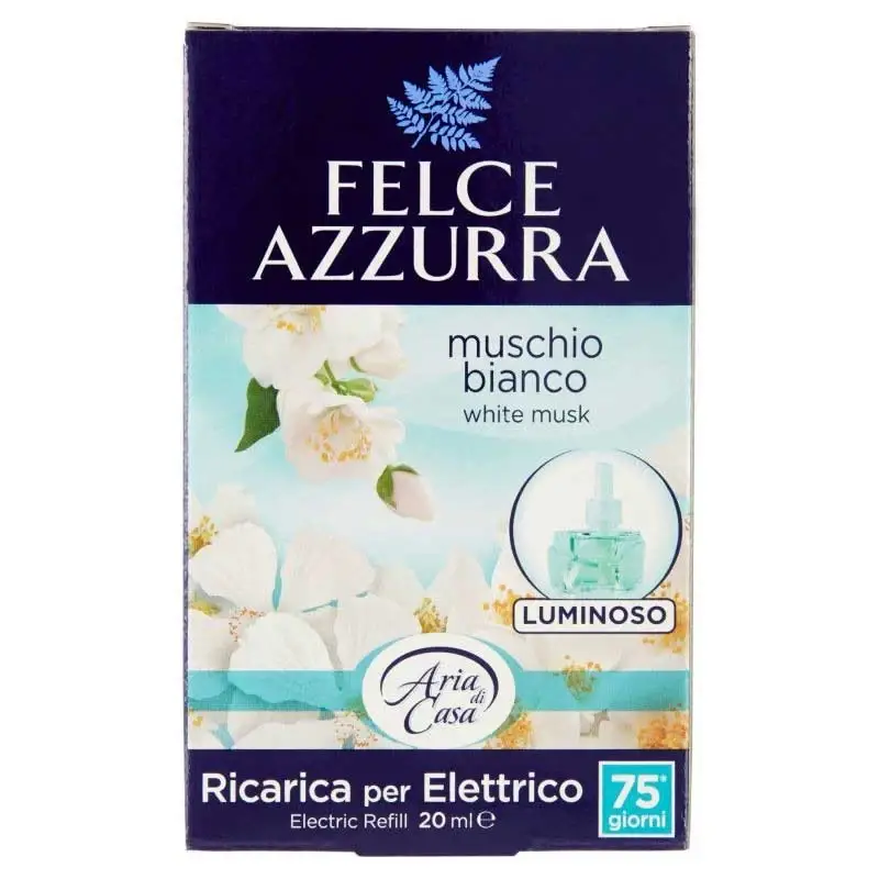 Aria Di Casa Ricarica Diffusore Elettrico Talco E Muschio Bianco 20 Ml
